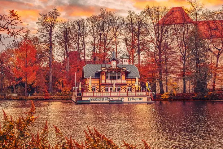 Schwanenschlösschen Freiberg am Kreuzteich